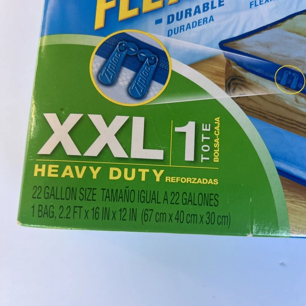 Ziploc XXL Flexible Totes 1 Bag 22 GAL 2.2' x 16